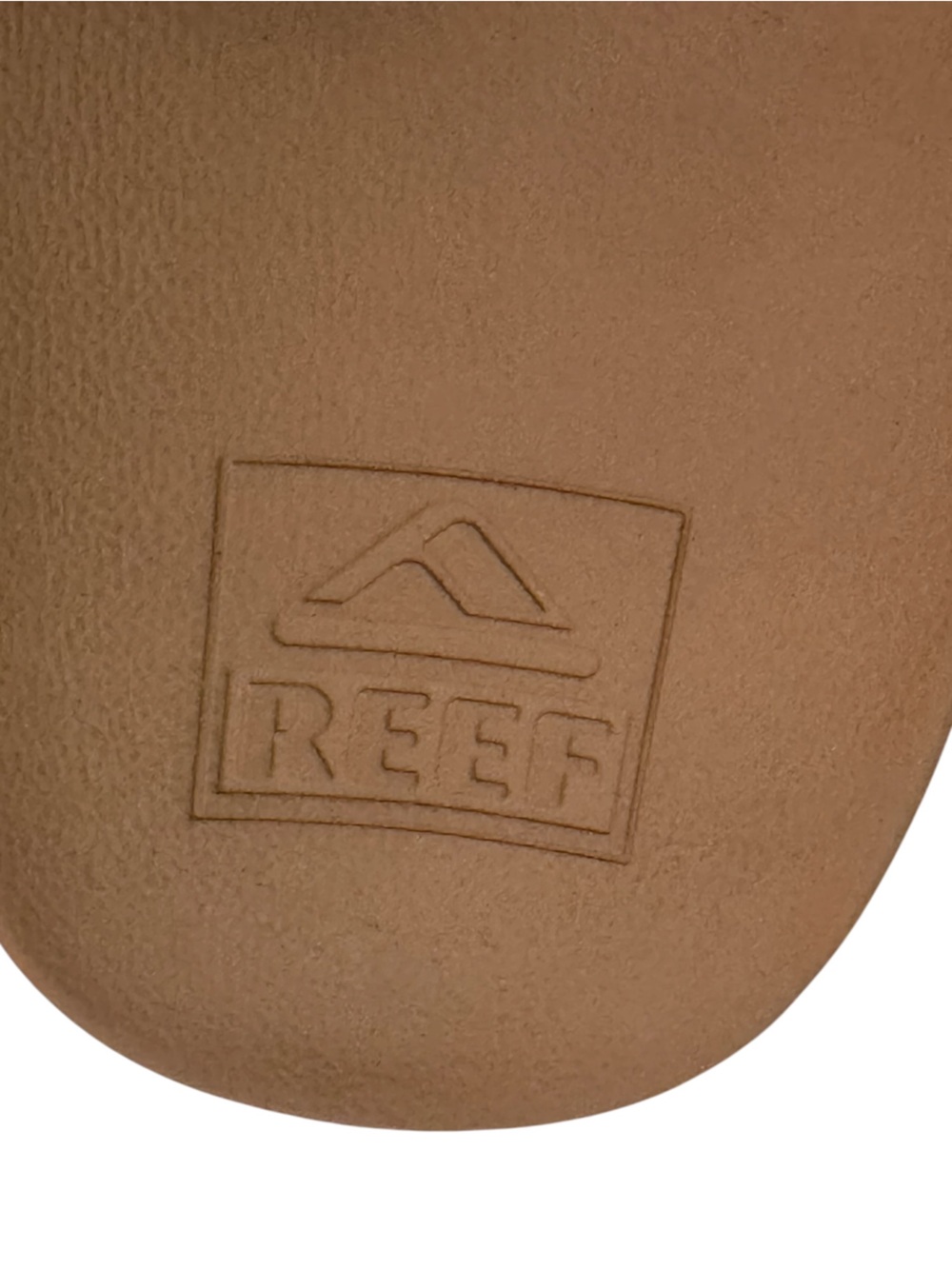 REEF Cushion Vista Tan Double Strap Slide Sandals 9 - Picture 9 of 9